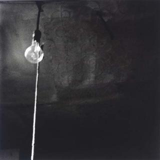 Robert Rauschenberg - Ceiling + Light Bulb, 1950