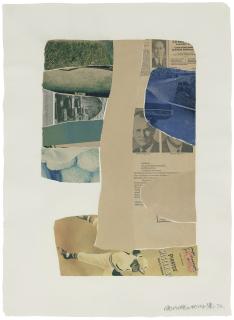 Robert Rauschenberg - Composition, from Tares