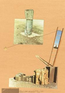 Robert Rauschenberg - Composition (from the Man Ray Portfolio).