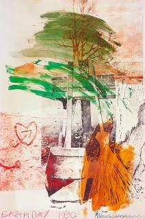 Robert Rauschenberg - EARTH DAY 1990