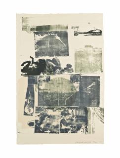 Robert Rauschenberg - Epic from: Romances (Gemini 764)