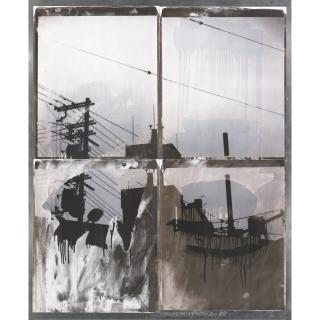 Robert Rauschenberg - Japanese Sky I (From The Bleacher Series)