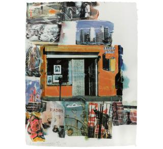 Robert Rauschenberg - L.A. Uncovered #12, from L.A. Uncovered