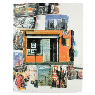 Robert Rauschenberg - L.A. Uncovered #12, from L.A. Uncovered
