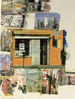 Robert Rauschenberg - L.A. Uncovered #12 (G. RR98-5255)