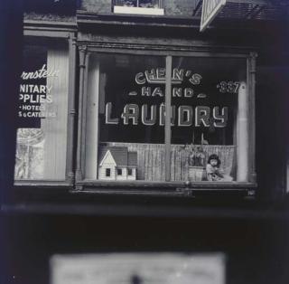 Robert Rauschenberg - Laundry N.Y.C., 1955