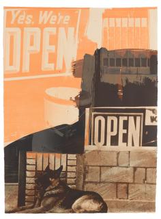 Robert Rauschenberg - Murmurs, from Illegal Tender L.A.