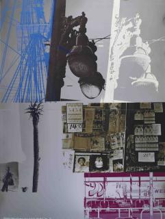 Robert Rauschenberg - Narcissus/ROCI USA (Wax Fire Works)