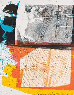 Robert Rauschenberg - Ohne Titel.