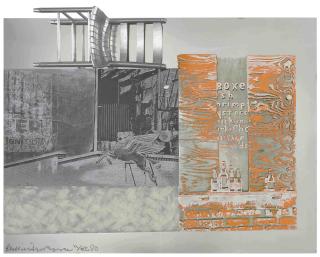 Robert Rauschenberg - Pegasits, from ROCI USA (Wax Fire Works)