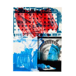 Robert Rauschenberg - People for the American Way Print