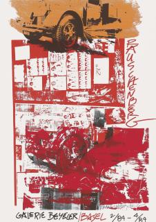 Robert Rauschenberg - Poster Galerie Beyeler