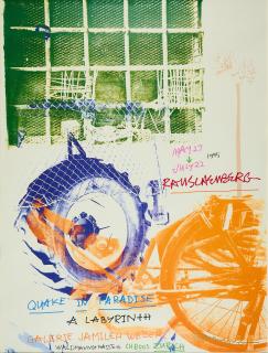 Robert Rauschenberg - Quake in Paradise - a Labyrinth.