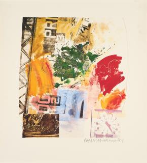 Robert Rauschenberg - ROCI Announcement Print.