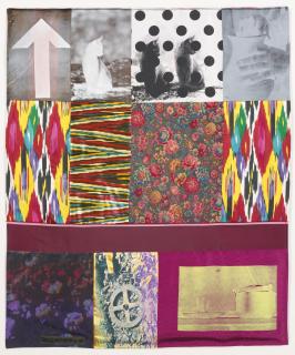 Robert Rauschenberg - Samarkand Stitches # V (G. 1407)