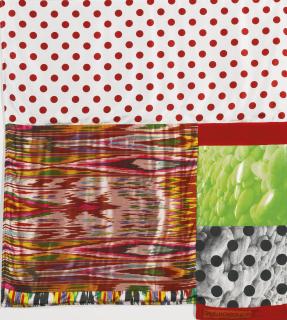 Robert Rauschenberg - Samarkand Stitches #Vii (Gemini 41.188)