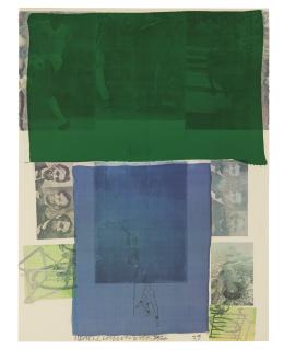 Robert Rauschenberg - Shoot from the Main Stem, from Suite of Nine Prints