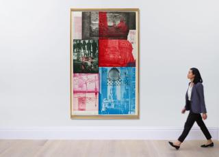 Robert Rauschenberg - Soviet American Array V