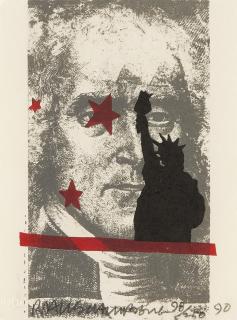 Robert Rauschenberg - Spackle, From Harvey Gantt