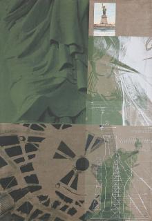 Robert Rauschenberg - Statue of Liberty (Aus: New York, New York).