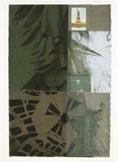 Robert Rauschenberg - Statue of Liberty, From New York, New York
