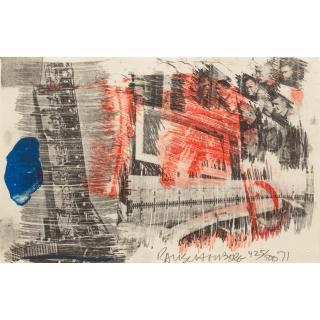 Robert Rauschenberg - Sub-Total, from Stoned Moon Series