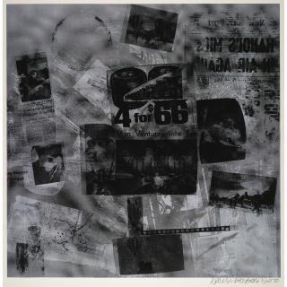 Robert Rauschenberg - Surface Series, From Currents (Foster 108-25)