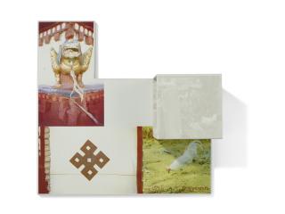 Robert Rauschenberg - Tibetan Locks (Curtain), from Tibetan Keys and Locks