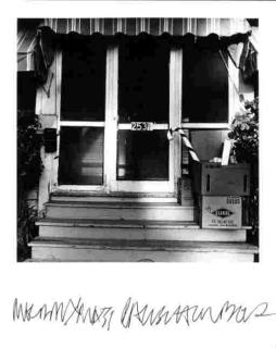 Robert Rauschenberg - Untitled (Entranceway, Captiva Island)