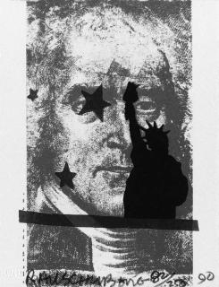 Robert Rauschenberg - Untitled (Harvey Gantt)