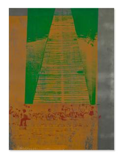 Robert Rauschenberg - Wooden Rays (Galvanic Suite)