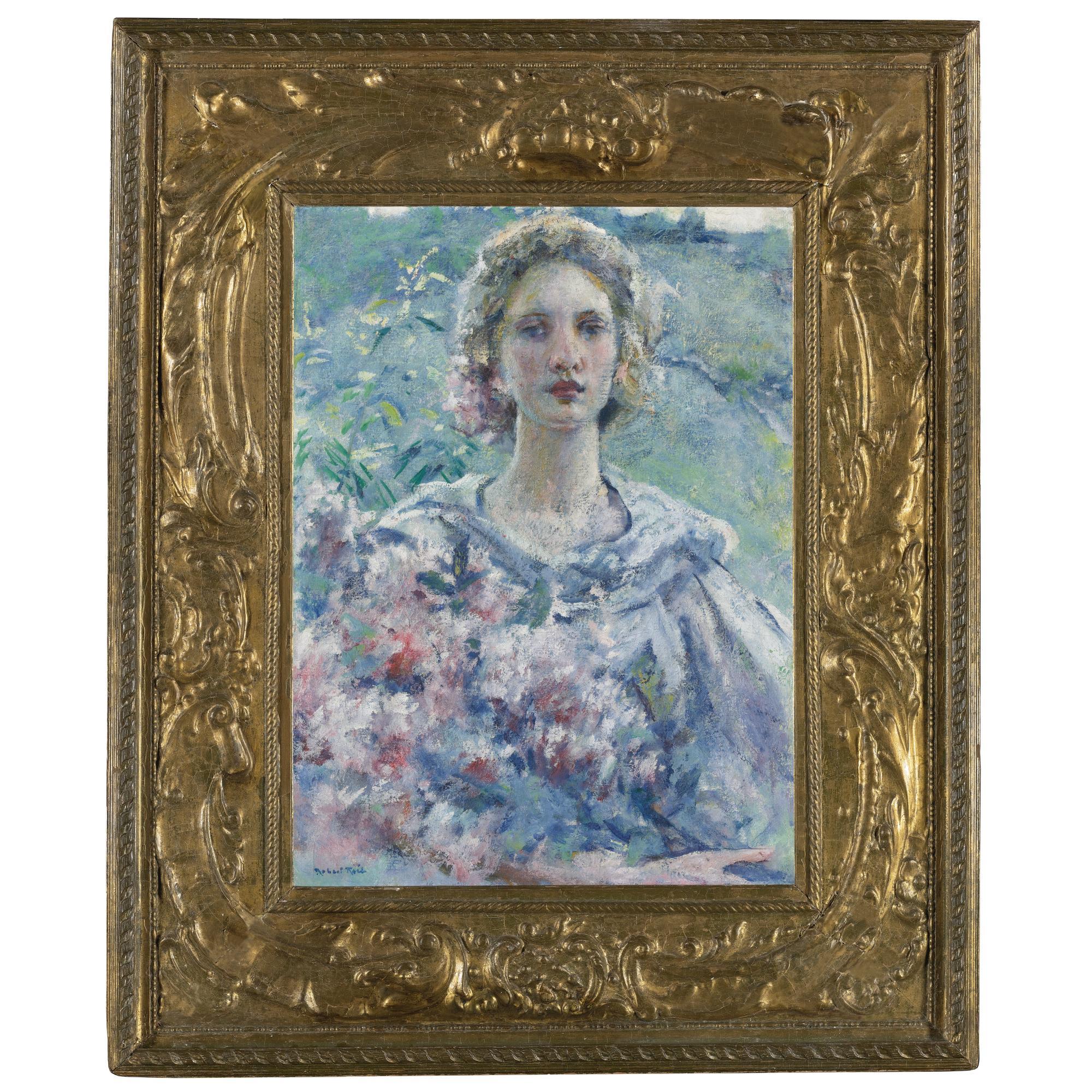 Robert Reid - Girl With Flowers
