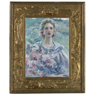 Robert Reid - Girl With Flowers