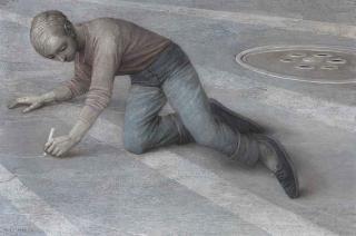 Robert Remsen Vickrey - A Piece of Chalk