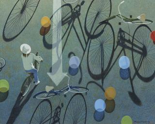 Robert Remsen Vickrey - Eight Balloons