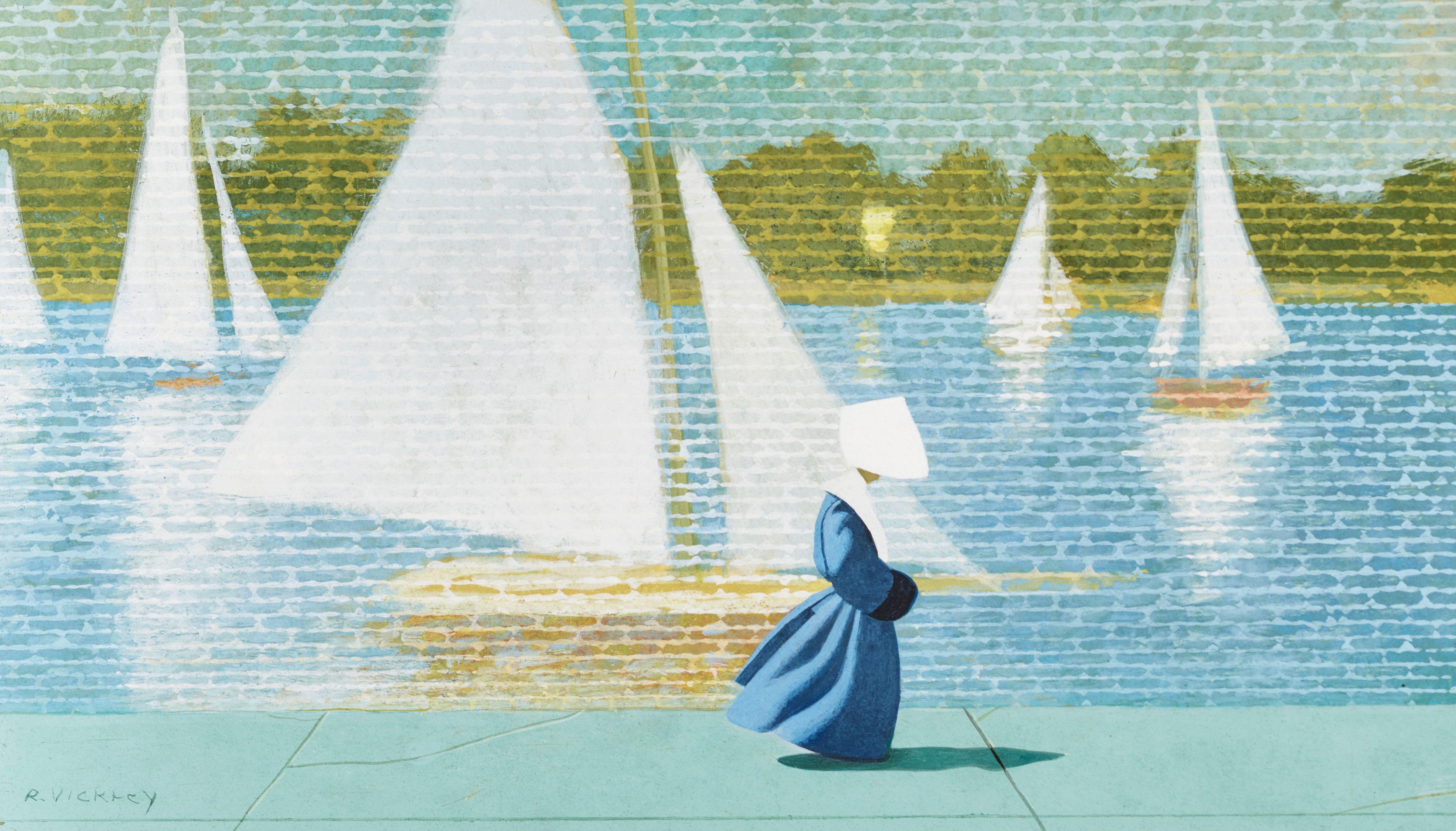 Robert Remsen Vickrey - Lake Regatta