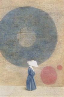 Robert Remsen Vickrey - Nun Against Wall