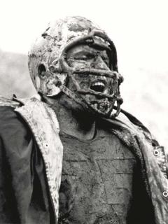 Robert Riger - Forrest Gregg, Green Bay Packers Tackle, 1960; Green Bay Bench, 1961; And Johnny Unitas, Baltimore Colts Quarterback, 1958