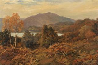 Robert Robin Fenson - A loch in autumn