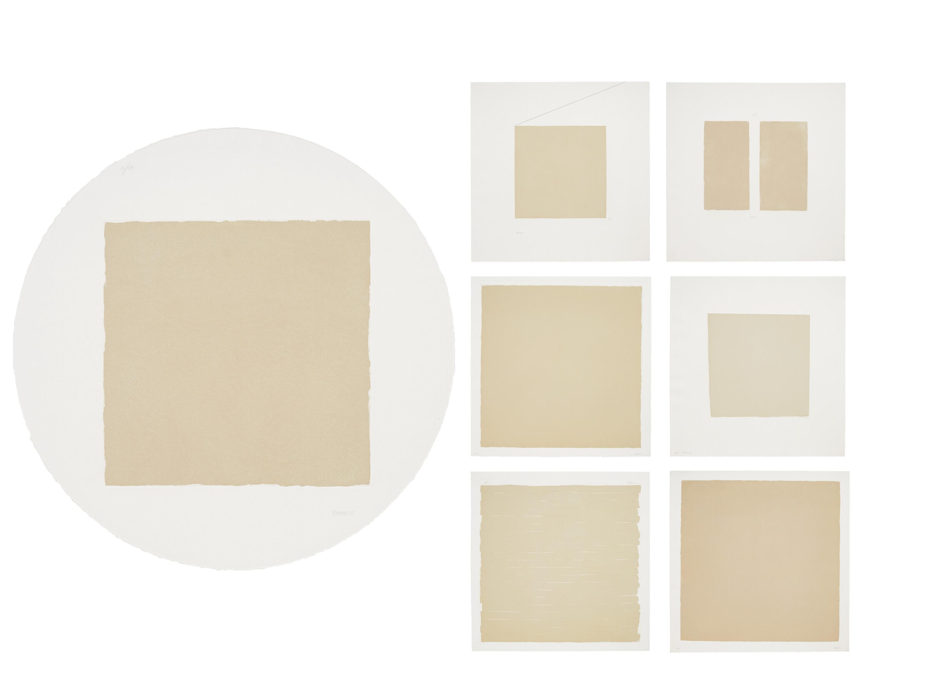 Robert Ryman - 7 Aquatints