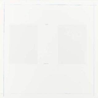 Robert Ryman - Untitled, from On the Bowery