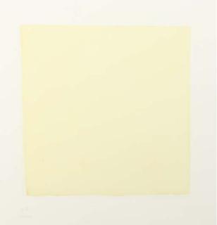 Robert Ryman - Untitled (Seven Aquatints): One Plate