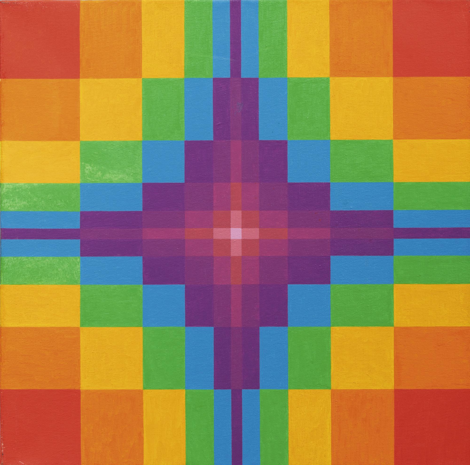 Robert S. Gessner - Farbwechselkreuz Ii, 1972/73
