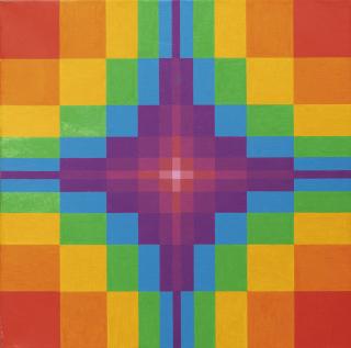 Robert S. Gessner - Farbwechselkreuz Ii, 1972/73