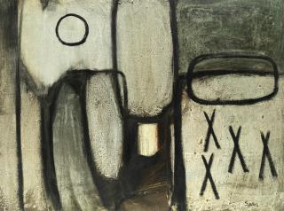 Robert Sadler - Composition With Crosses And Circles