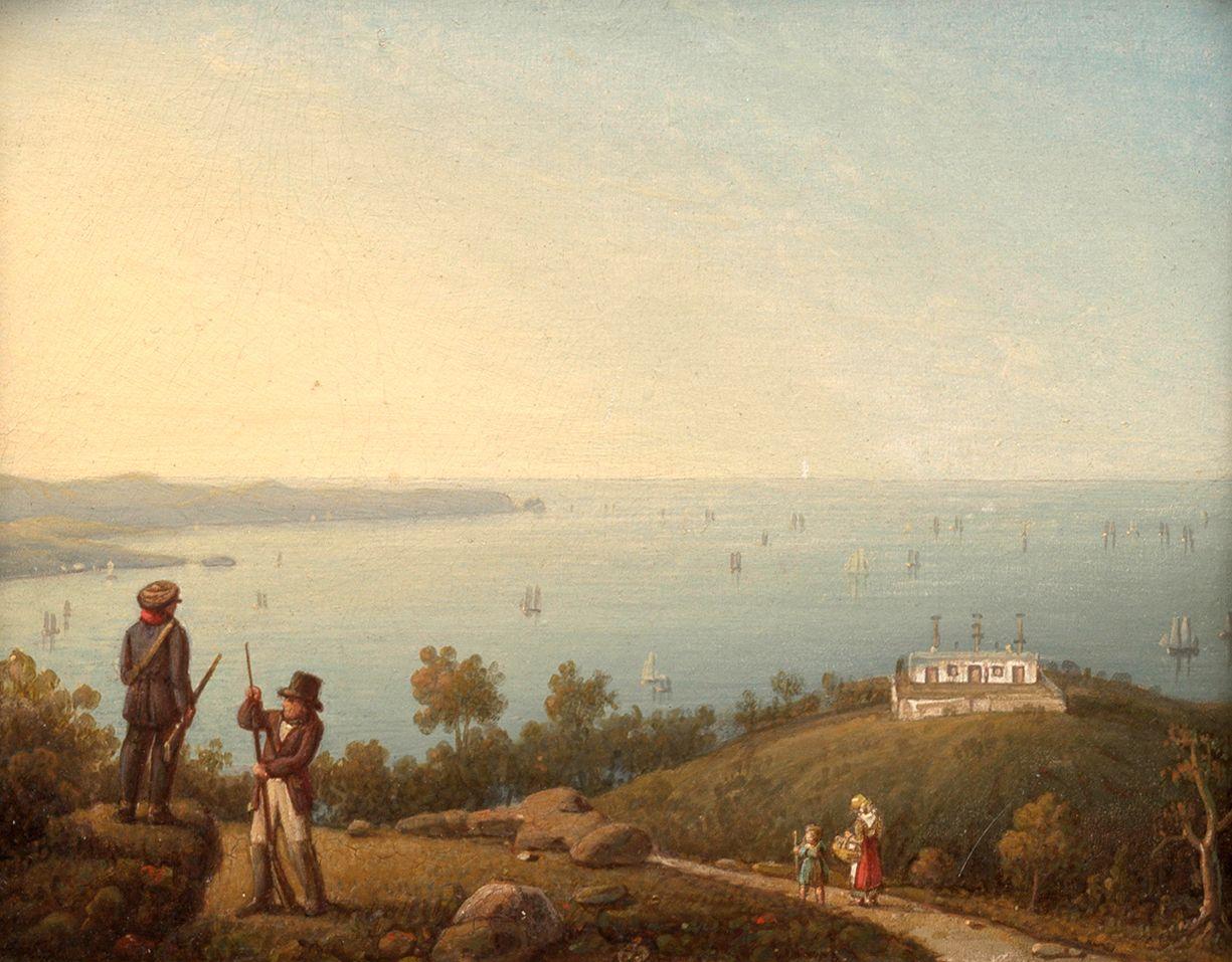 Robert Salmon - View of Holyhead