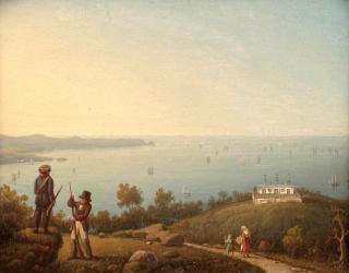 Robert Salmon - View of Holyhead