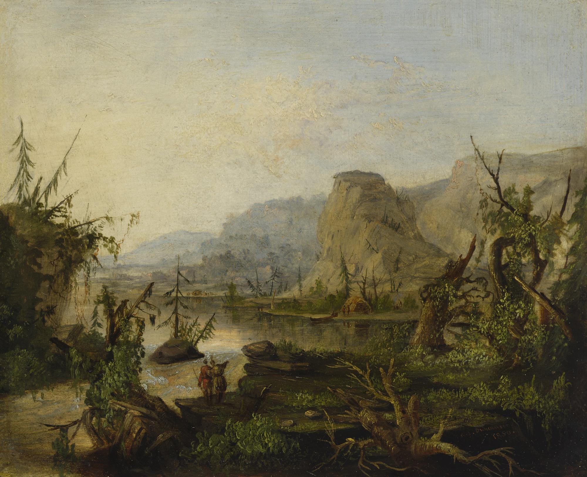 Robert Scott Duncanson - Carp River, Lake Superior