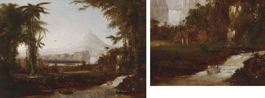 Robert Scott Duncanson - The Garden of Eden