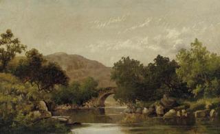 Robert Scott Duncanson - The Stone Bridge
